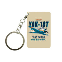 Thumbnail for Yakovlev Yak-18T - Cartoon - Key Chain - Beige
