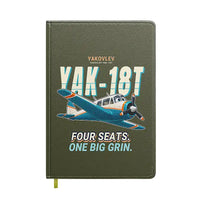 Thumbnail for Yakovlev Yak-18T - Cartoon - Notebook - Green Army