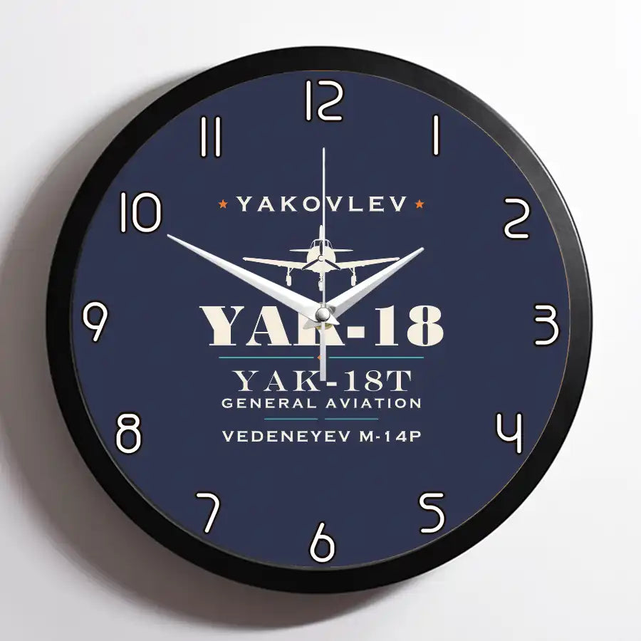 Yakovlev Yak-18T - Heritage - Framed - Navy Blue