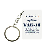 Thumbnail for Yakovlev Yak-18T - Heritage - Key Chain - White