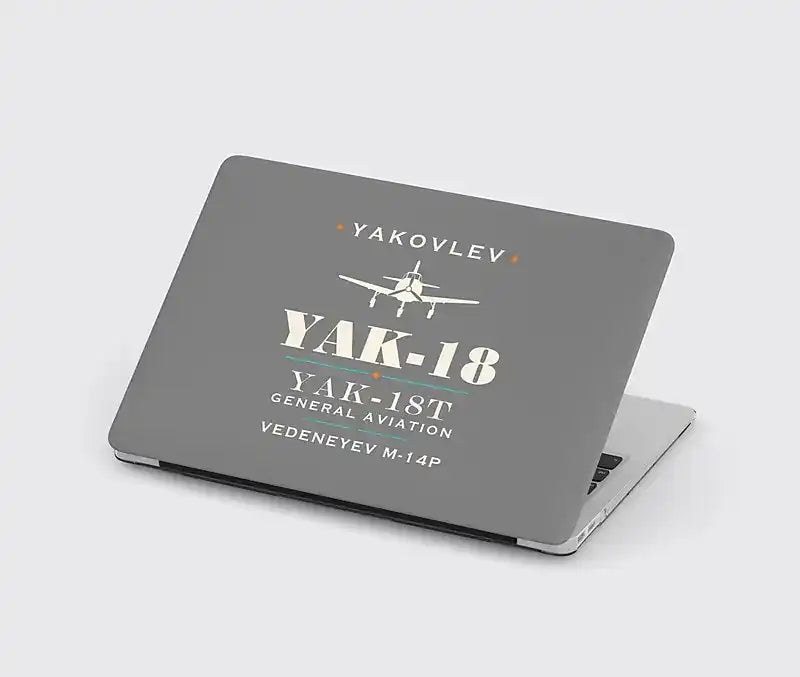 Yakovlev Yak-18T - Heritage - MacBook Case - Gray
