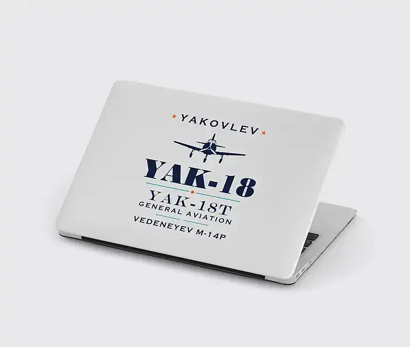 Yakovlev Yak-18T - Heritage - MacBook Case - Light Gray