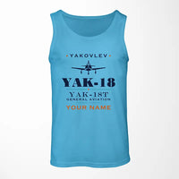 Thumbnail for Yakovlev Yak-18T - Heritage + Name - Tank Top - Sky Blue