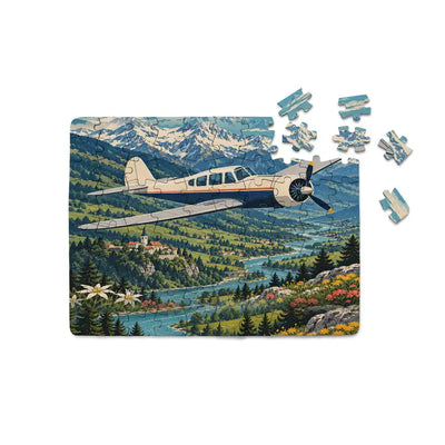 Yakovlev Yak-18T - Horizontal - Canvas Puzzle