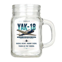 Thumbnail for Yakovlev Yak-18T - Original - Cocktail Glass (Mason Jar)