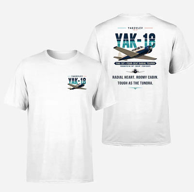 Yakovlev Yak-18T - Original - Double-Side T-Shirt - White
