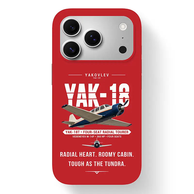 Yakovlev Yak-18T - Original - MagSafe iPhone 17 Pro - Red
