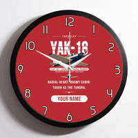 Thumbnail for Yakovlev Yak-18T - Original + Name - Framed - Red