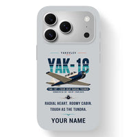 Thumbnail for Yakovlev Yak-18T - Original + Name - MagSafe iPhone 17 Pro - Light Gray