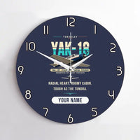 Thumbnail for Yakovlev Yak-18T - Original + Name - No Frame - Navy Blue