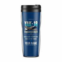 Thumbnail for Yakovlev Yak-18T - Original + Name - Plastic (No Holder) - Blue