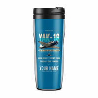 Thumbnail for Yakovlev Yak-18T - Original + Name - Plastic (No Holder) - Light Blue