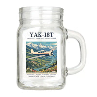 Thumbnail for Yakovlev Yak-18T - Poster - Cocktail Glass (Mason Jar)