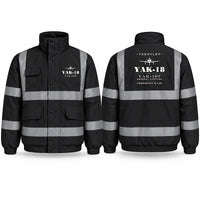 Thumbnail for Yakovlev Yak-18T Reflective Winter Jackets - Heritage - Black