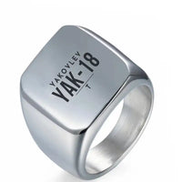 Thumbnail for Yakovlev Yak-18T - Ring - Tag - Silver