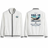 Thumbnail for Yakovlev Yak-18T Stylish Jackets - Baseball Collar - Original - White
