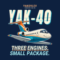 Thumbnail for Yakovlev Yak-40 - Cartoon - Card