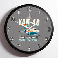 Thumbnail for Yakovlev Yak-40 - Cartoon - Framed - Gray