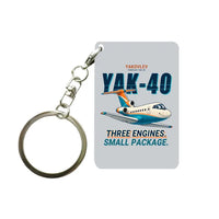 Thumbnail for Yakovlev Yak-40 - Cartoon - Key Chain - Light Gray