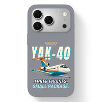 Thumbnail for Yakovlev Yak-40 - Cartoon - MagSafe iPhone 17 Pro - Gray