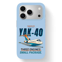 Thumbnail for Yakovlev Yak-40 - Cartoon - MagSafe iPhone 17 Pro - Light Blue