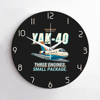 Thumbnail for Yakovlev Yak-40 - Cartoon - No Frame - Black