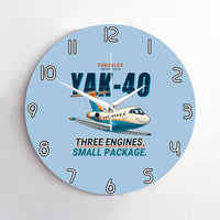 Thumbnail for Yakovlev Yak-40 - Cartoon - No Frame - Light Blue