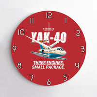 Thumbnail for Yakovlev Yak-40 - Cartoon - No Frame - Red