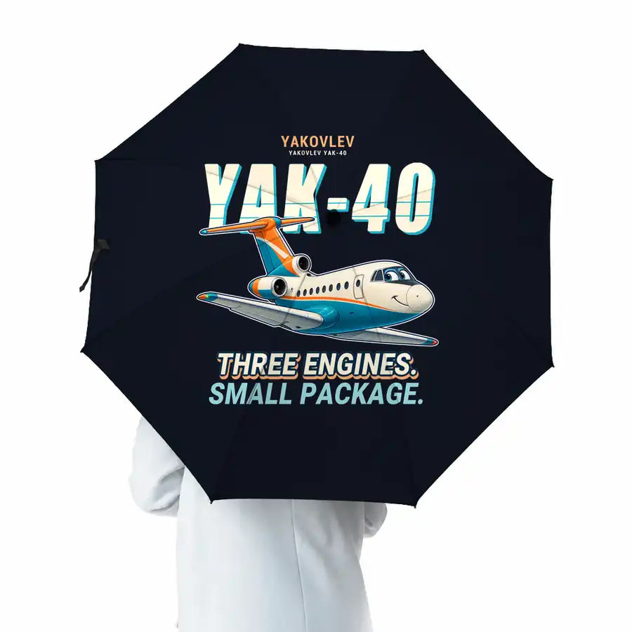 Yakovlev Yak-40 - Cartoon - Umbrella