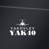 Thumbnail for Yakovlev Yak-40 - Heritage Die-Cut - White - Die-Cut - Close-up