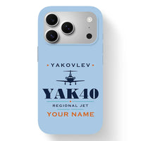 Thumbnail for Yakovlev Yak-40 - Heritage + Name - MagSafe iPhone 17 Pro - Light Blue