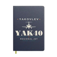 Thumbnail for Yakovlev Yak-40 - Heritage - Notebook - Navy Blue