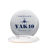 Thumbnail for Yakovlev Yak-40 - Heritage - Pin - Light Gray