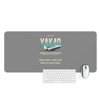 Thumbnail for Yakovlev Yak-40 - Original - Desk Mat - Gray