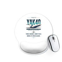 Thumbnail for Yakovlev Yak-40 - Original - Ergonomic Mouse Pad - White