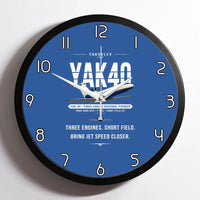 Thumbnail for Yakovlev Yak-40 - Original - Framed - Blue