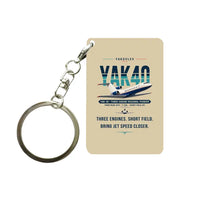 Thumbnail for Yakovlev Yak-40 - Original - Key Chain - Beige