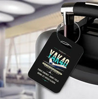 Thumbnail for Yakovlev Yak-40 - Original - Luggage Tag - Black