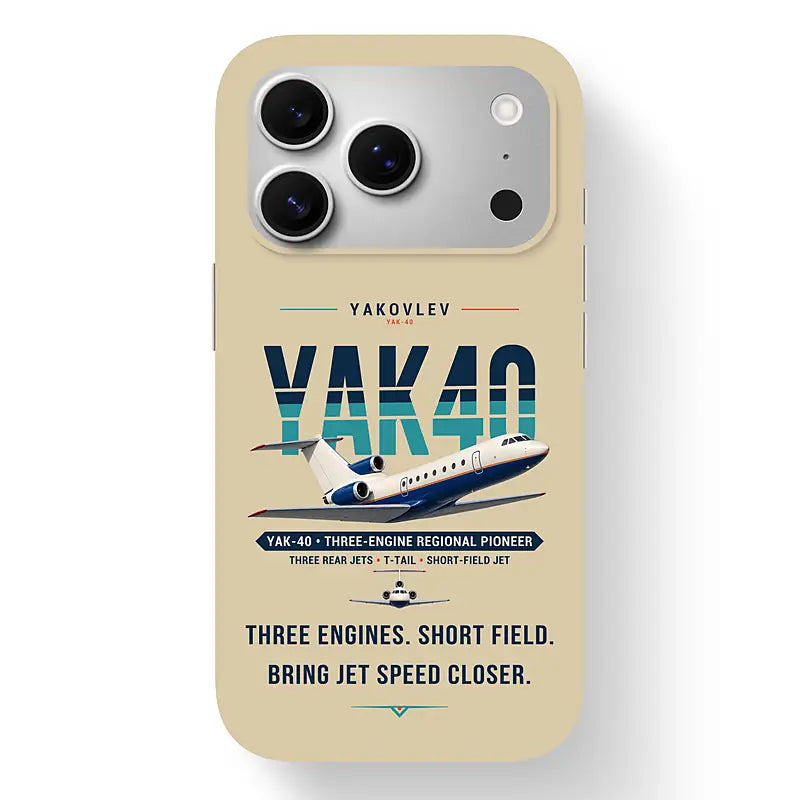 Yakovlev Yak-40 - Original - MagSafe iPhone 17 Pro - Beige