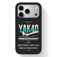 Thumbnail for Yakovlev Yak-40 - Original - MagSafe iPhone 17 Pro - Black