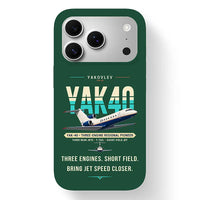 Thumbnail for Yakovlev Yak-40 - Original - MagSafe iPhone 17 Pro - Dark Green
