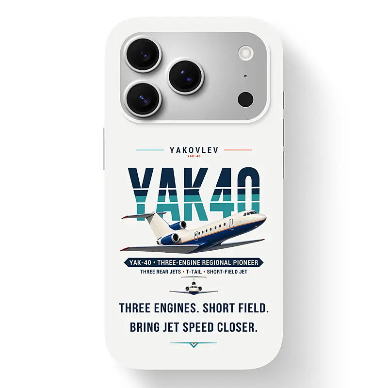 Yakovlev Yak-40 - Original - MagSafe iPhone 17 Pro - White