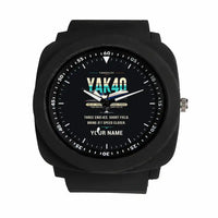 Thumbnail for Yakovlev Yak-40 - Original + Name - Rubber Strap - Black
