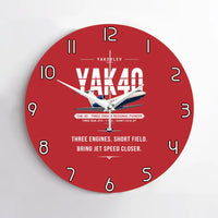 Thumbnail for Yakovlev Yak-40 - Original - No Frame - Red