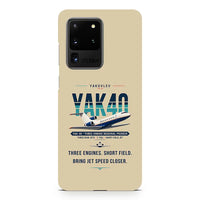 Thumbnail for Yakovlev Yak-40 - Original - Samsung Case - Beige