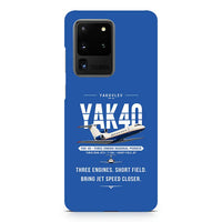 Thumbnail for Yakovlev Yak-40 - Original - Samsung Case - Blue