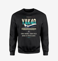 Thumbnail for Yakovlev Yak-40 - Original - Sweatshirt - Black
