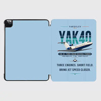 Thumbnail for Yakovlev Yak-40 - Original - iPad Case - Light Blue