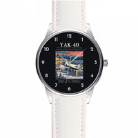 Thumbnail for Yakovlev Yak-40 - Poster - Leather Strap - White Leather Strap