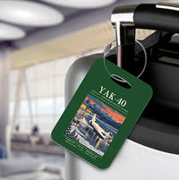 Thumbnail for Yakovlev Yak-40 - Poster - Luggage Tag - Dark Green